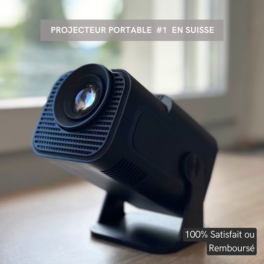 Projecteur portable 4K - Votre cinéma privé, partout