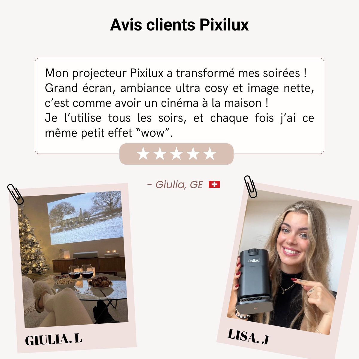 Projecteur portable FHD