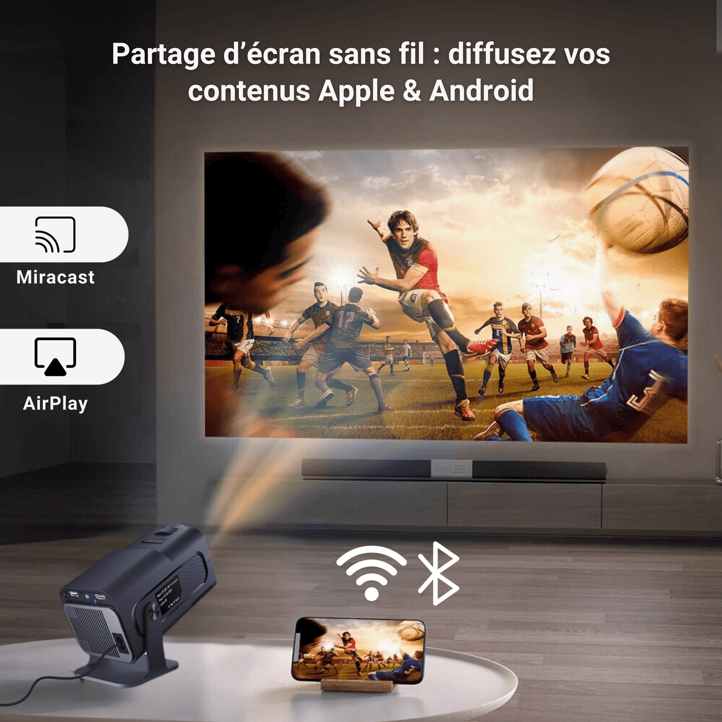 Pixilux™ : Le projecteur cinéma 4K à domicile